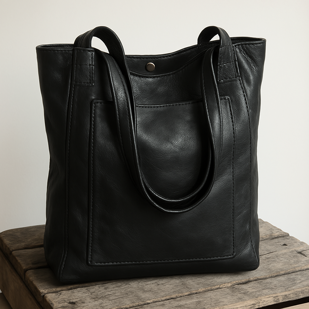 Lorenas moderner Chic | Stilvolle Ledertasche