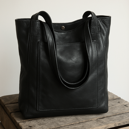 Lorenas moderner Chic | Stilvolle Ledertasche